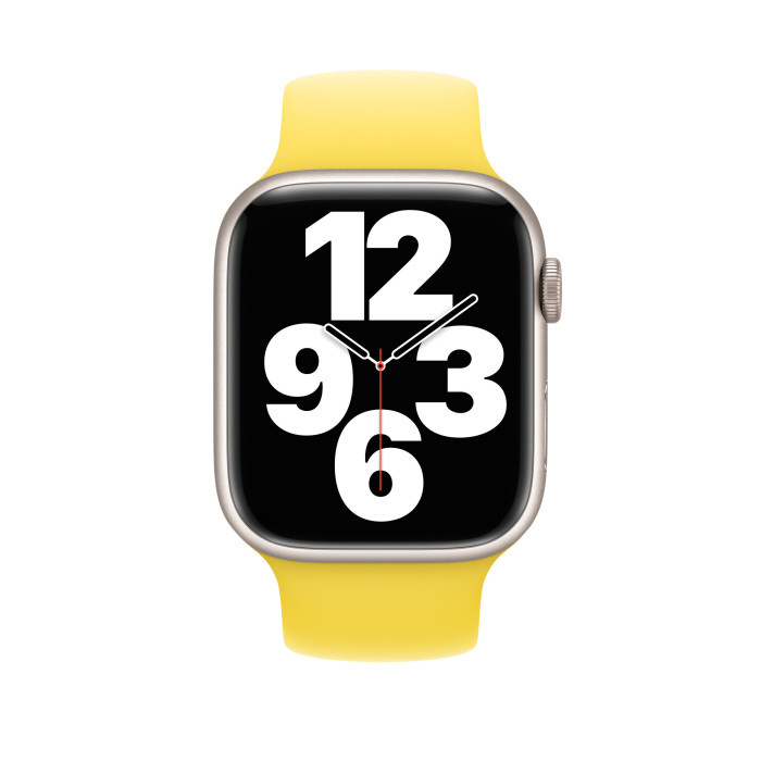 Ремінець Apple Canary Yellow Solo Loop - Size 4 для Watch 42/44/45/49mm (MQW33)