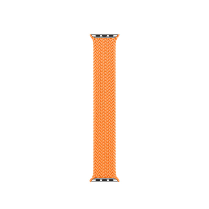 Ремінець Apple Bright Orange Braided Solo Loop - Size 4 для Watch 38/40/41mm (MQXR3)