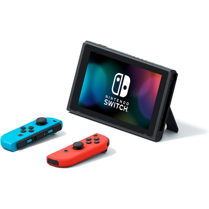 Nintendo Switch with Neon Blue and Neon Red Joy-Con (045496452629)