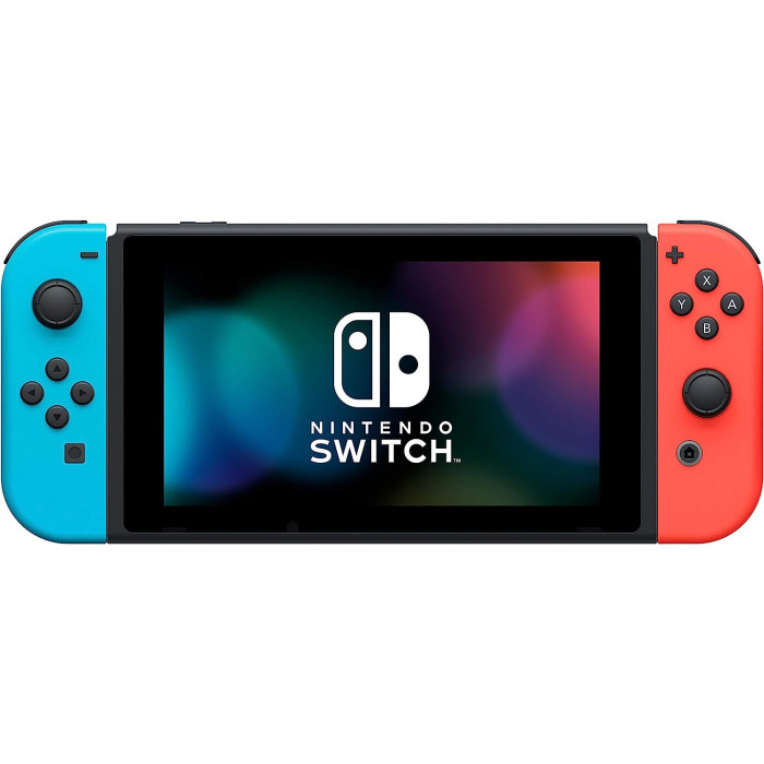 Nintendo Switch with Neon Blue and Neon Red Joy-Con (045496452629)