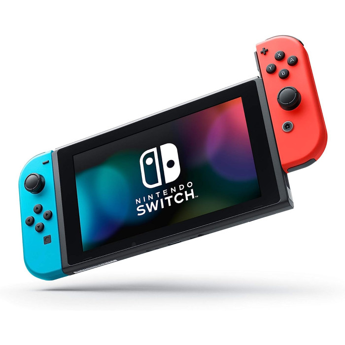 Nintendo Switch with Neon Blue and Neon Red Joy-Con (045496452629)