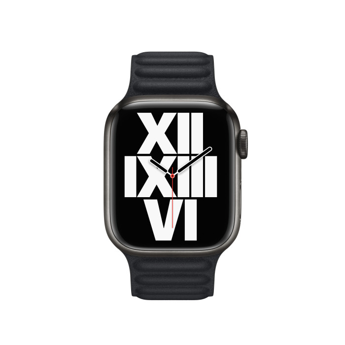 Ремінець Apple Midnight Leather Link S/M (ML7R3) для Watch 40/41mm