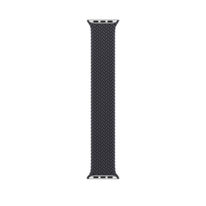 Apple Watch SE 2 GPS 44mm Midnight Aluminum Case w. Midnight Braided Solo Loop (MNLC3 + MPD33)