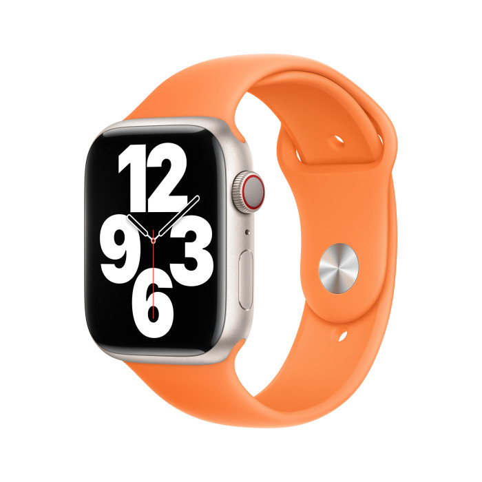 Ремінець Apple Bright Orange Sport Band S/M для Watch 42/44/45/49mm (MR323)