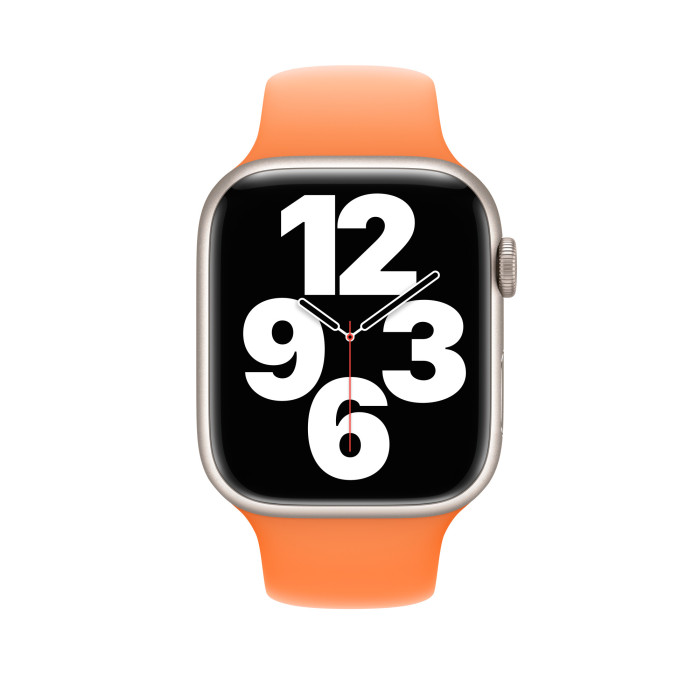 Ремінець Apple Bright Orange Sport Band S/M для Watch 42/44/45/49mm (MR323)