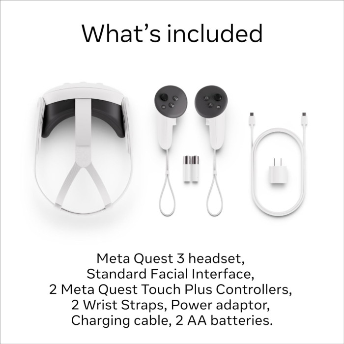 Окуляри віртуальної реальності Meta Quest 3 512GB (Як нові, Відкрита коробка)