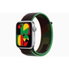 APPLE WATCH SE2 GPS 40MM SILVER ALUMINUM CASE WITH Black Unity Sport Loop (MNJV3 + MQTH3)