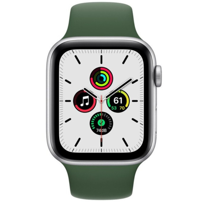 APPLE WATCH SE2 GPS 40MM SILVER ALUMINUM CASE WITH CLOVER SPORT BAND  (MNJV3 + MKU73)
