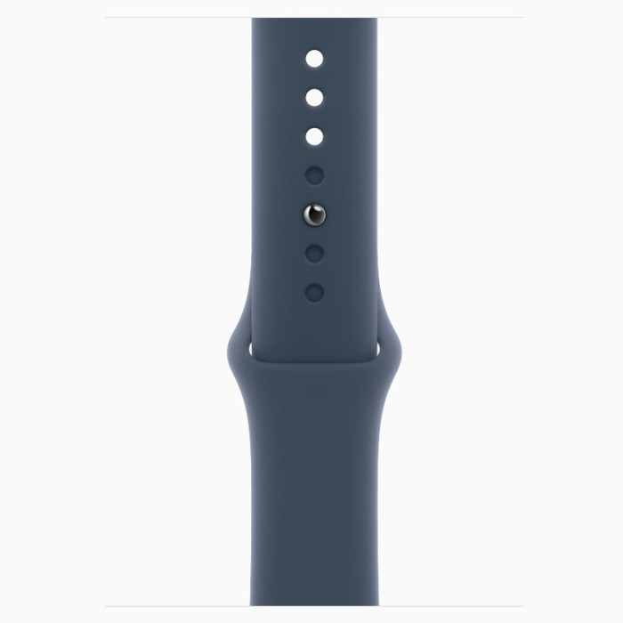 APPLE WATCH SE 2 GPS 44MM SILVER ALUMINUM CASE WITH Abyss Blue Sport Band (MNLD3 + MKUW3)