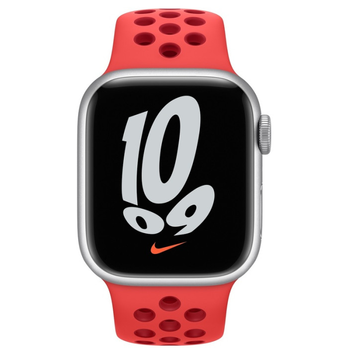Ремінець Apple Bright Crimson/Gym Red Nike Sport Band для Watch 38/40/41mm (MPGW3)