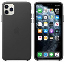 Чохол для смартфона Apple iPhone 11 Pro Max Leather Case - Black (MX0E2)