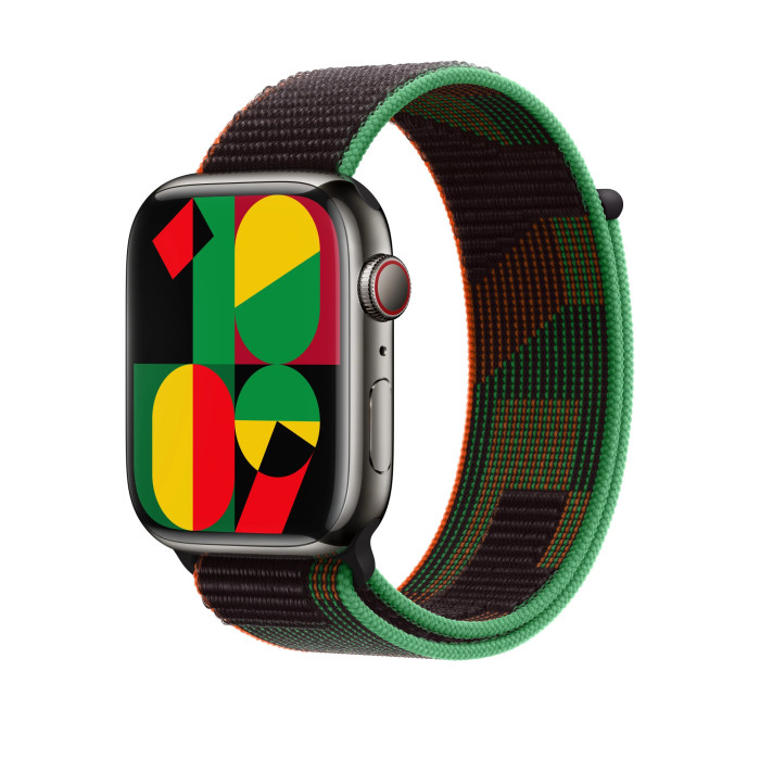Ремінець Apple Black Unity Sport Loop для Watch 38/40/41mm (MQTH3)