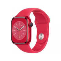Apple Watch Series 8 GPS 41mm PRODUCT RED Aluminum Case w. PRODUCT RED S. Band (MNP73, MNUG3)