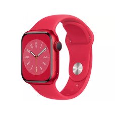 Apple Watch Series 8 GPS 41mm PRODUCT RED Aluminum Case w. PRODUCT RED S. Band (MNP73, MNUG3)