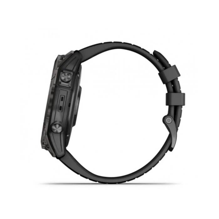 Garmin Fenix 7X Pro Sapphire Solar Carbon G. DLC Tit. with Black Band (010-02778-10/11)