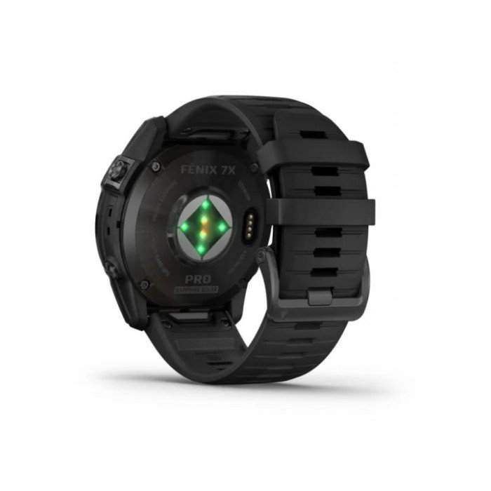 Garmin Fenix 7X Pro Sapphire Solar Carbon G. DLC Tit. with Black Band (010-02778-10/11)