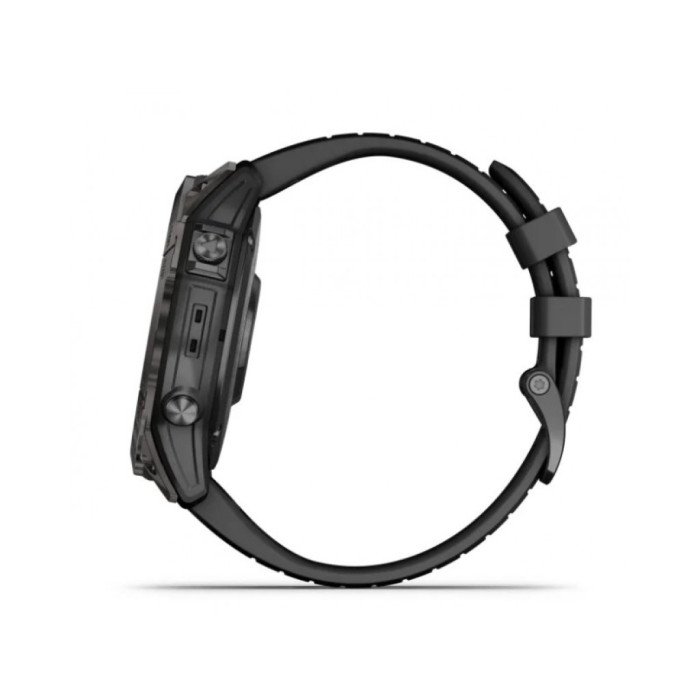 Garmin Fenix 7X Pro Sapphire Solar Carbon G. DLC Tit. with Black Band (010-02778-10/11)
