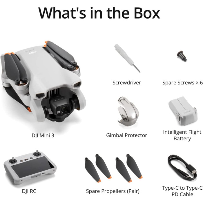 Квадрокоптер DJI Mini 3 with DJI RC Remote (CP.MA.00000587.01)
