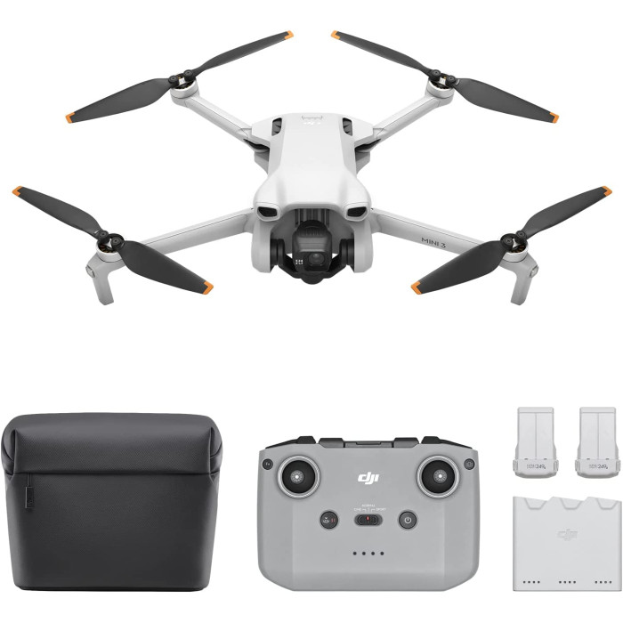 Квадрокоптер DJI Mini 3 with RC-N1 Remote Fly More Combo (CP.MA.00000610.01)