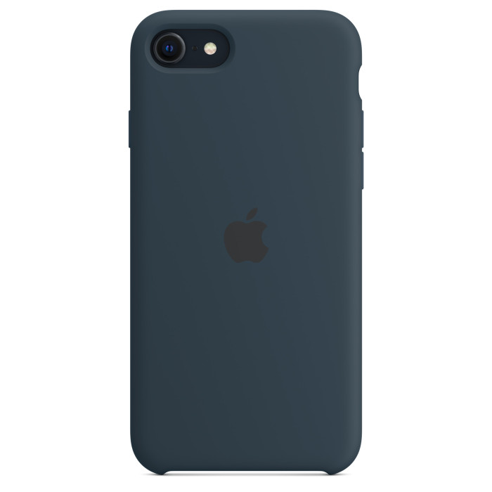Чохол для смартфона Apple iPhone SE Silicone Case - Abyss Blue (MN6F3)