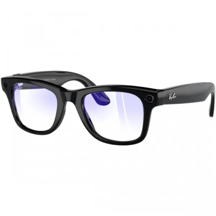 Смарт-окуляри Ray-Ban Смарт-окуляри Meta Wayfarer Shiny Black Frame Clear Lenses (RW4006 601/SB 50-22)