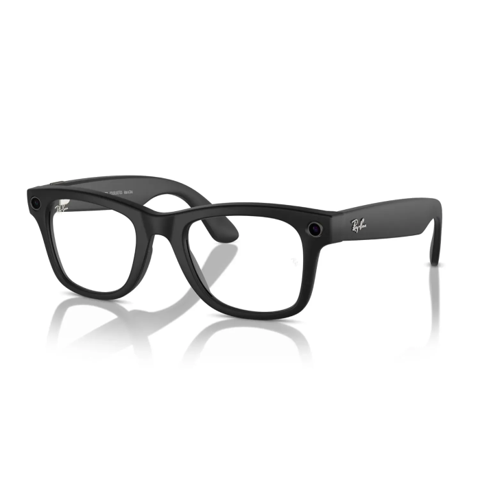 Смарт-окуляри Ray-Ban Смарт-окуляри Meta Wayfarer Standard Matte Black/Clear to G-15 Green Transitions RW4006 601SM1 50-22