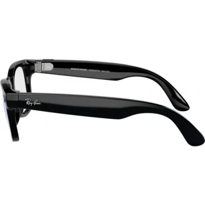 Смарт-окуляри Ray-Ban Смарт-окуляри Meta Wayfarer Shiny Black Frame Clear Lenses (RW4006 601/SB 50-22)