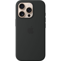 Apple iPhone 16 Pro Silicone Case with MagSafe - Black (MYYJ3)