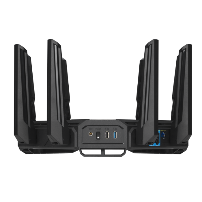 Бездротовий маршрутизатор (роутер) ASUS ROG Rapture GT-BE98 (90IG08F0-MO9A0V)