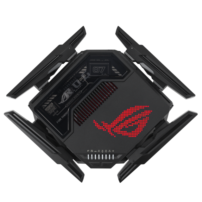 Бездротовий маршрутизатор (роутер) ASUS ROG Rapture GT-BE98 (90IG08F0-MO9A0V)