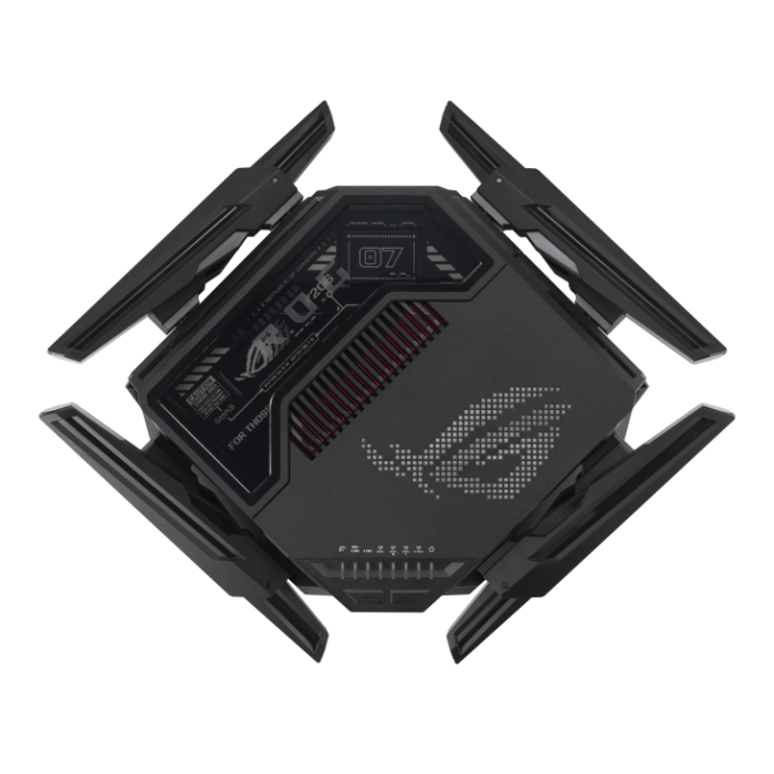 Бездротовий маршрутизатор (роутер) ASUS ROG Rapture GT-BE98 (90IG08F0-MO9A0V)