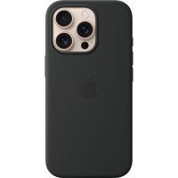 Apple iPhone 16 Pro Silicone Case with MagSafe - Black (MYYJ3)