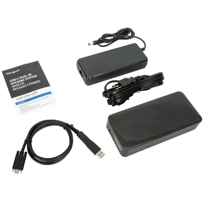 Док-станция Targus USB-C Universal DV4K Docking Station with 100W Power Delivery (DOCK182)