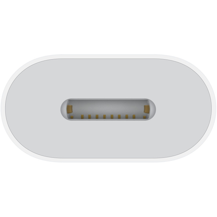 Адаптер USB Type-C Apple USB-C to Lightning Adapter White (MUQX3)
