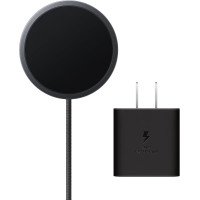 Беспроводное зарядное устройство  Samsung 25W Magnet Wireless Charger + 45W lader (EP-P2900TBEGWW)