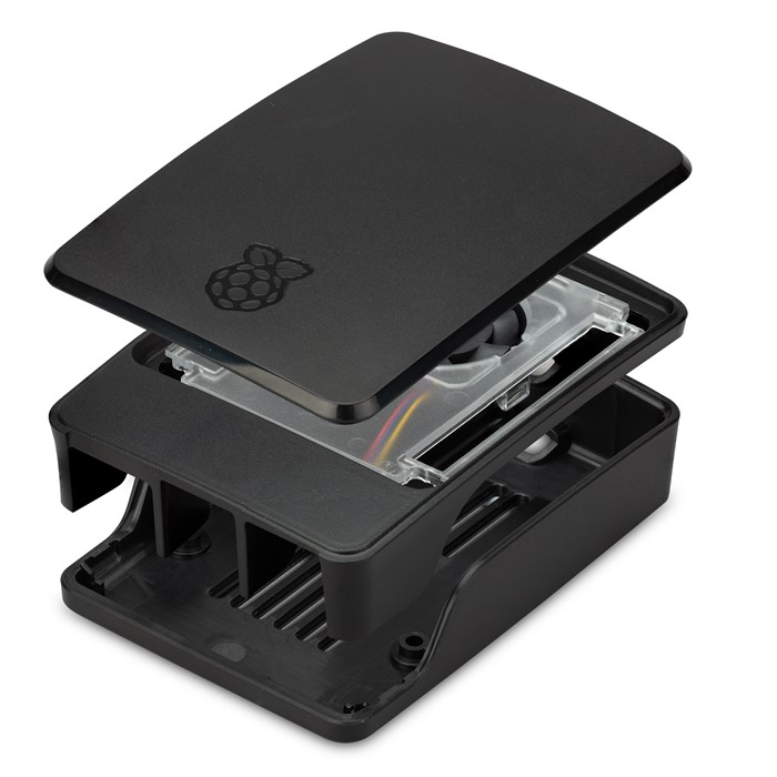 Корпус Raspberry Pi 5 Case Black (RSP-CASE5-PI5-BLK) 