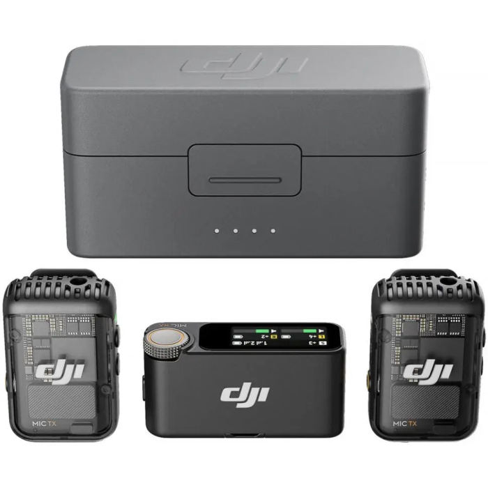 мікрофонна радіосистема DJI Mic 2 (2 TX + 1 RX) (CP.RN.00000325.01)