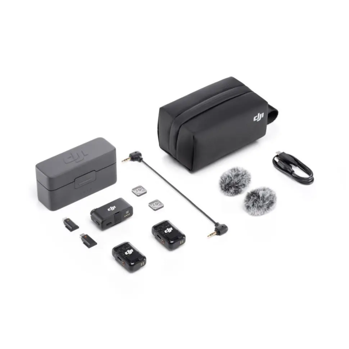мікрофонна радіосистема DJI Mic 2 (2 TX + 1 RX) (CP.RN.00000325.01)