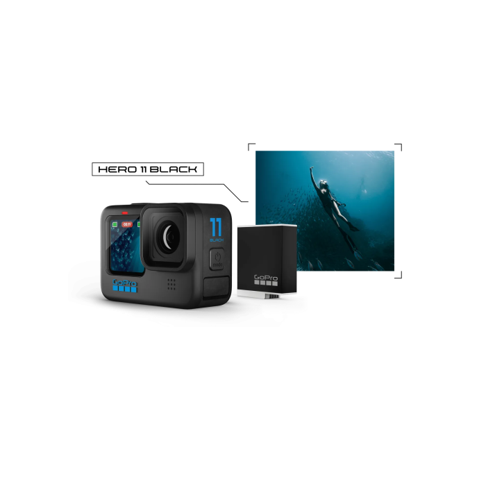 Екшн-камера GoPro HERO11 Black (CHDHX-111-RW, CHDHX-112-RW) OPEN BOX