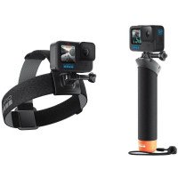 Екшн-камера GoPro HERO 12 Black + Enduro + Head Strap + Handler Floating (CHDRB-121-RW)