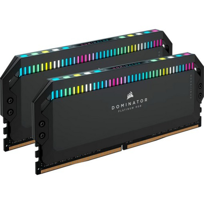 Пам'ять для настільних комп'ютерів Corsair 64 GB (2x32GB) DDR5 6800 MHz DOMINATOR PLATINUM RGB (CMT64GX5M2B6800C40)