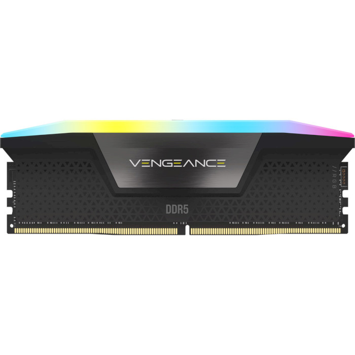 Пам'ять для настільних комп'ютерів Corsair 64 GB (2x32GB) DDR5 6400 MHz Vengeance RGB (CMH64GX5M2B6400C32)
