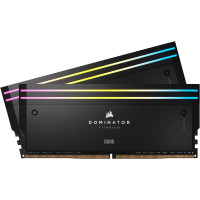Пам'ять для настільних комп'ютерів CORSAIR Dominator Titanium RGB DDR5 RAM 96GB (2x48GB) DDR5 6600MHz (CMP96GX5M2B6600C32)