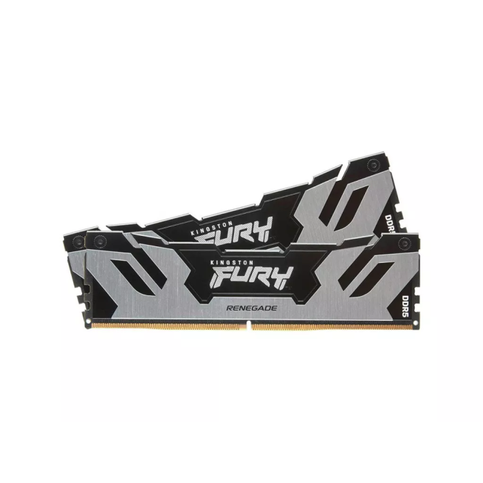 Пам'ять для настільних комп'ютерів Kingston FURY 32GB (2x16GB) DDR5 6400 MHz Renegade Silver (KF564C32RSK2-32)
