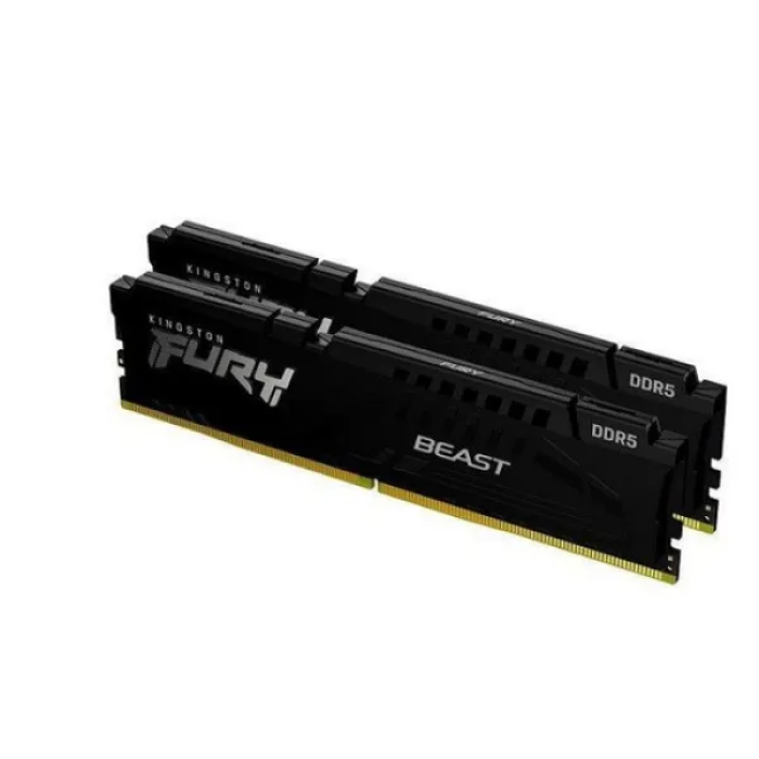 Память для настольных компьютеров Kingston FURY 64 GB (2x32GB) DDR5 6000 MHz Beast Black EXPO (KF560C36BBEK2-64)