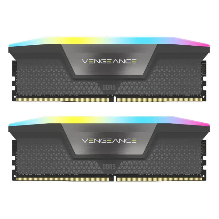 Пам'ять для настільних комп'ютерів Corsair 32 GB (2x16GB) 6400 MHz Vengeance RGB (CMH32GX5M2B6400Z32)