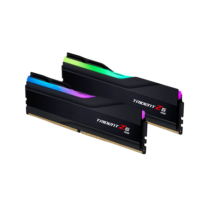 Пам'ять для настільних комп'ютерів G.Skill 32 GB (2x16GB) DDR5 6400 MHz Trident Z5 RGB Black (F5-6400J3239G16GX2-TZ5RK)