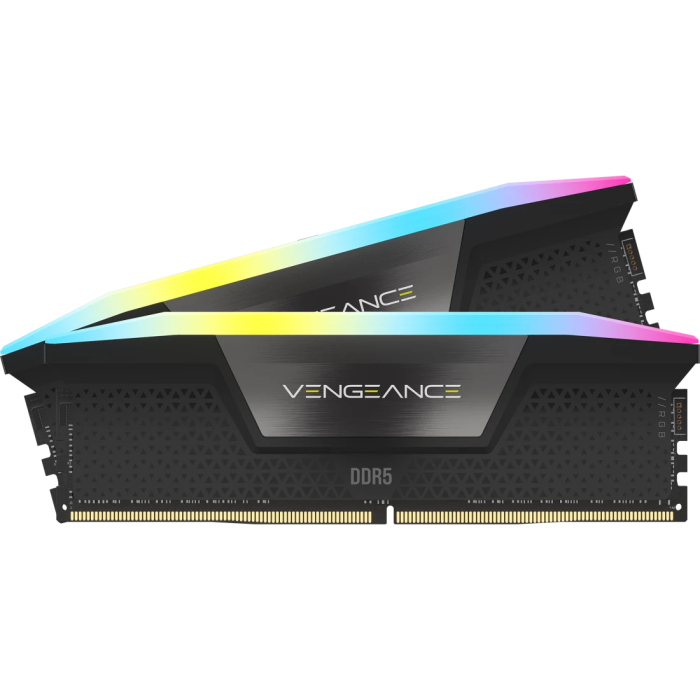 Память для настольных компьютеров Corsair 32 GB (2x16GB) DDR5 6000 MHz Vengeance RGB (CMH32GX5M2E6000C36)