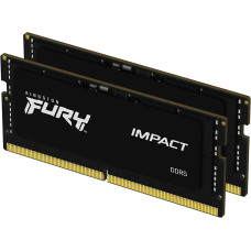 Память для ноутбуков Kingston FURY 32 GB (2x16GB) SO-DIMM DDR5 5600 MHz Impact (KF556S40IBK2-32)