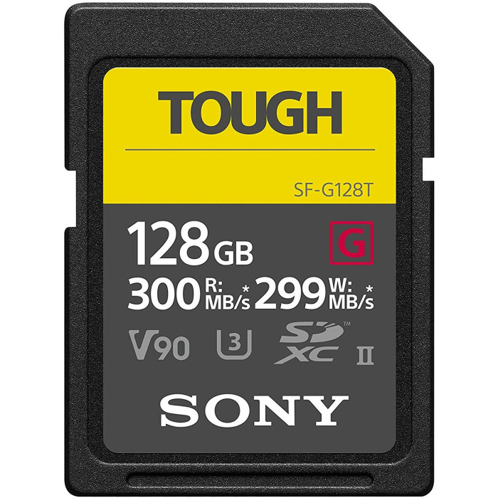 Карта пам'яті Sony 128 GB SDXC UHS-II U3 V90 TOUGH SFG1TG